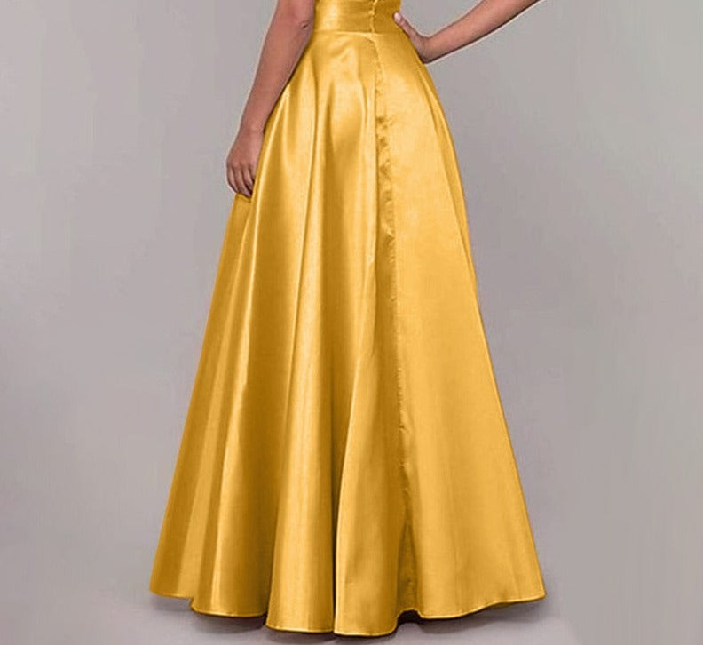 Satin Silk Long Skirts