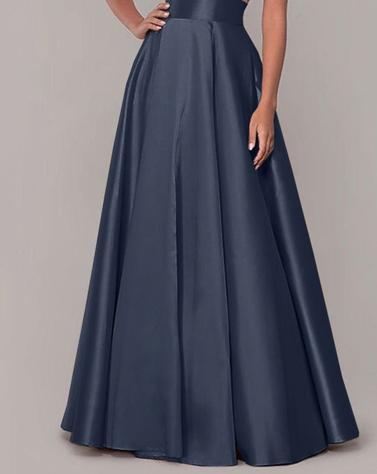 Satin Silk Long Skirts